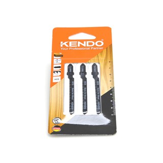 KENDO 46000301 ใบเลื่อยจิ๊กซอตัดไม้ T119BO (3 ชิ้น/แพ็ค) KENDO 46000301 Jig Saw Blade T119BO (3 pcs / pack)