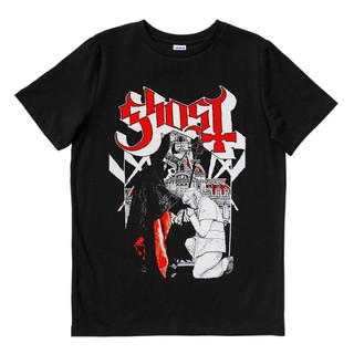 Ghost - ลูกข่างป๊อป | เสื้อยืด พิมพ์ลายวงดนตรี | เพลงเมอร์ช | Unisex | วงดนตรี MERCH | เสื้อยืด พิมพ์ลายดนตรี | ร็อคโลหะ