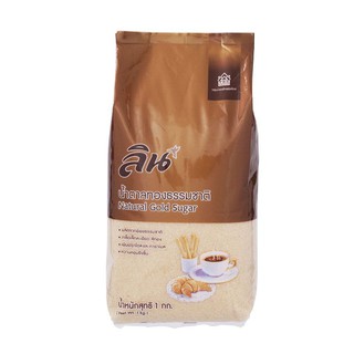 ลิน น้ำตาลทองธรรมชาติ 1 กก. x 5 ถุง Lin Thong Brown Sugar 1 kg x 5 bags