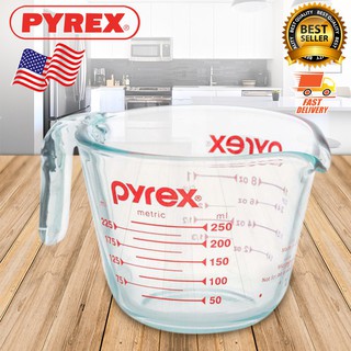 Pyrex 250 ml ถ้วยตวงแก้ว แก้วตวง USA