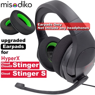 Misodiko แผ่นรองหูฟัง แบบคาดศีรษะ สําหรับ HyperX Cloud (CloudX) Stinger Cloud Stinger S Gaming Headset