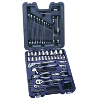 ชุดกล่องเครื่องมือช่าง  BLUE-POINT NO.BLPGSSCM78 1/4"&amp;1/2"Dr. Socket&amp;Tool Set 78pcs.Factory Gear By Gear Garage