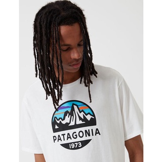 เสื้อยืดแขนสั้น พิมพ์ลาย Patagonia Patagonia สไตล์คลาสสิก สําหรับผู้ชายและผู้หญิง