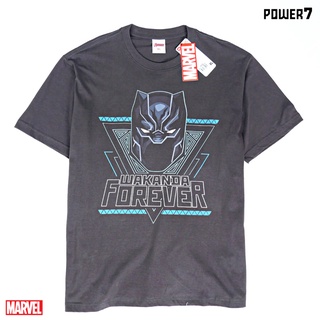 ย้อนยุค เสื้อยืดการ์ตูน ลาย มาร์เวล Black Panther ลิขสิทธ์แท้  COMICS  T-SHIRTS (MVX-175)S-5XL