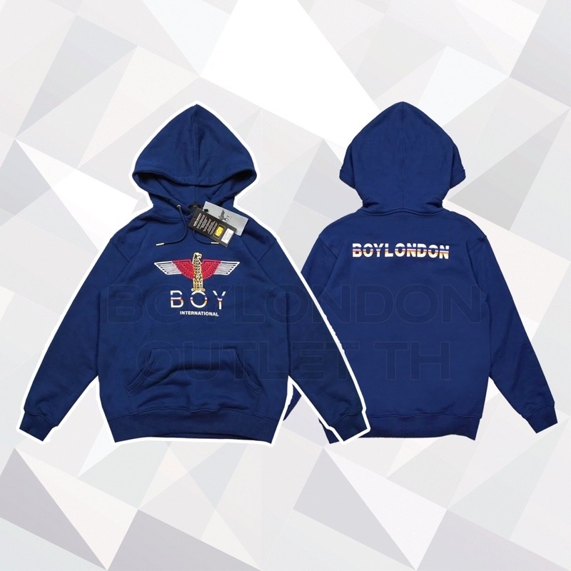 Set 1 : Hoodie & Pants สี : Dark Blue #2