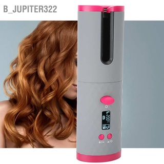 B_Jupiter322 เครื่องดัดผมไฟฟ้าอัตโนมัติ ไร้สาย ชาร์จ Usb แบบพกพา