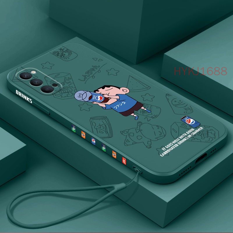 เคส OPPO Reno 4 Reno 5 Reno2 F Reno5 Reno 6 Reno 8Z Reno7 Pro Reno 7Z A94 A93 Reno 6Z Reno4 Reno5 Reno6 LBXX เคสโทรศัพท์ ซิลิโคนนิ่ม tpu ขอบตรง สีพื้น สําหรับ