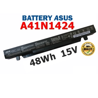 ASUS แบตเตอรี่ A41N1424 ของแท้ (สำหรับ ROG ZX50 ZX50J ZX50JX GL552J GL552V GL552VW) ASUS Battery Notebook อัสซุส