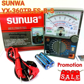 SUNWA YX-360TR ES-B-H มัลติมิเตอร์แบบเข็ม มิเตอร์วัดไฟ อนาล็อคมัลติมิเตอร์ แบบเข็ม Sunwa