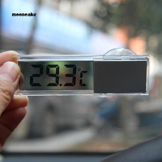 ☼Mooncake☼LCD Digital Display Suction Cup Car Home Room Temperature Meter Thermometer