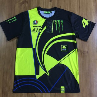 เสื้อยืดกีฬาแขนสั้น MotoGP VR 46