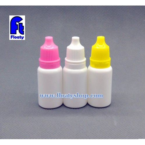 5ml 10ml สีขาวทึบแสง ขวดหยด ใส่น้ำยา น้ำมัน ของเหลว