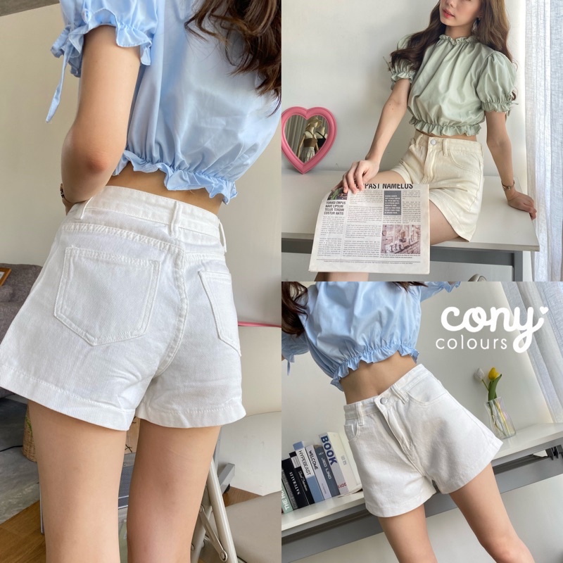 conycolours | กางเกงยีนส์ขาสั้น Short Jeans