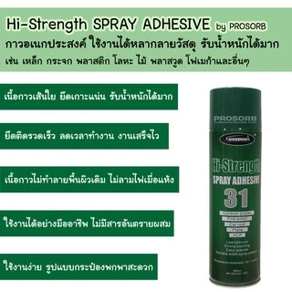 (1กระป๋อง) กาวสเปรย์ 600 ml. กาวอเนกประสงค์ สำหรับติดไม้ พลาสติก กระจก เหล็ก โลหะ โฟเมก้า พลาสวูด