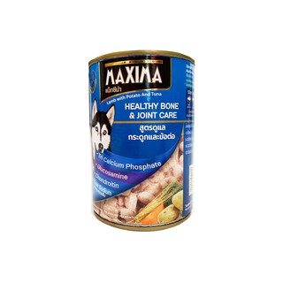 MAXIMA – HEALTHY BONE &amp; JOINT CARE อาหารสุนัข (ชนิดเปียก) สูตรดูแล กระดูกและข้อต่อ 380 กรัม