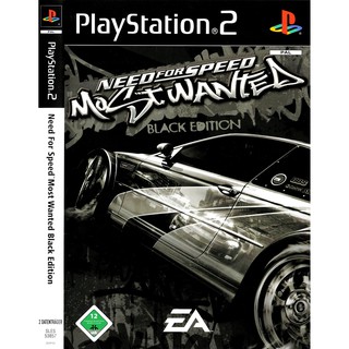 แผ่นเกมส์ Need for Speed Most Wanted Black Edition PS2 Playstation2 คุณภาพสูง ราคาถูก