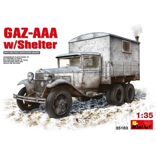 MI35183 GAZ-AAA w/Shelter 1/35