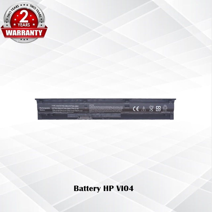 Battery HP VI04 / แบตเตอรี่โน๊ตบุ๊ค รุ่น 440 445 450 455 Envy 14 15 17 Pavilion 14-V (OEM) *รับประกัน 2 ปี*