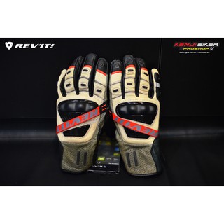 ถุงมือ มอเตอร์ไซค์ Rev’it ของแท้ Cayenne Pro (Grey-Red) Size L