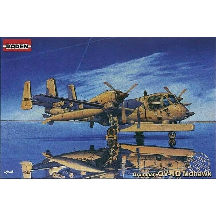 Roden Model Kit 1/48 RO413 OV-1D Mohawk