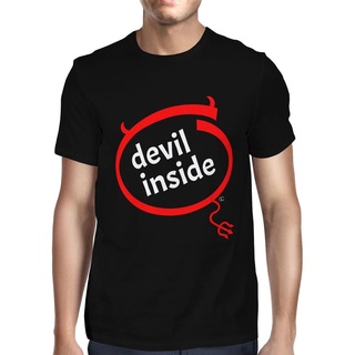 ถูกสุดๆเสื้อยืด พิมพ์ลายปีศาจ 1 Devil Inside คุณภาพสูง สําหรับผู้ชายรหัสเต็ม