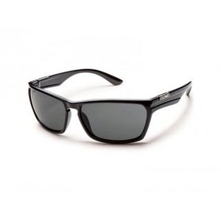 suncloud sunglasses cutout - black/PLR Gray แว่นตากันแดด