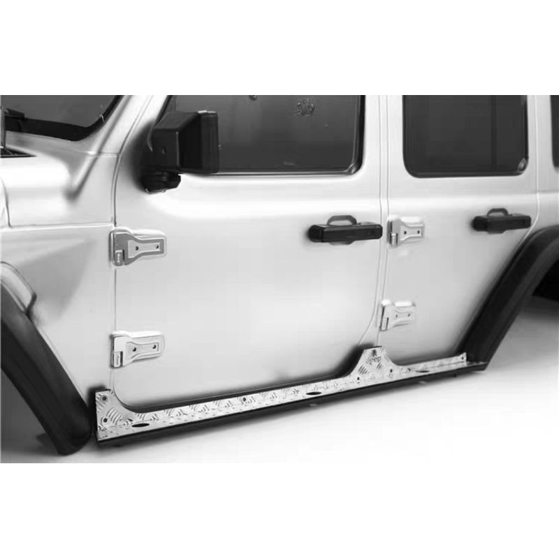 Scx10iii jeep ด้านข้างขั้นตอนแผ่นโลหะ