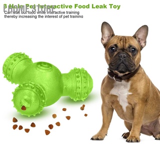 Automatic Pet Feeder Toy Food Leakage Interactive Ball Chewing Teeth Cleaning TPR for Teddy Golden Retriever