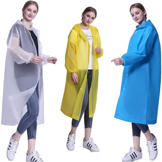 เสื้อกันฝนกันน้ำดนื้อผ้า EVA LIGHTWEIGHT RAINCOAT