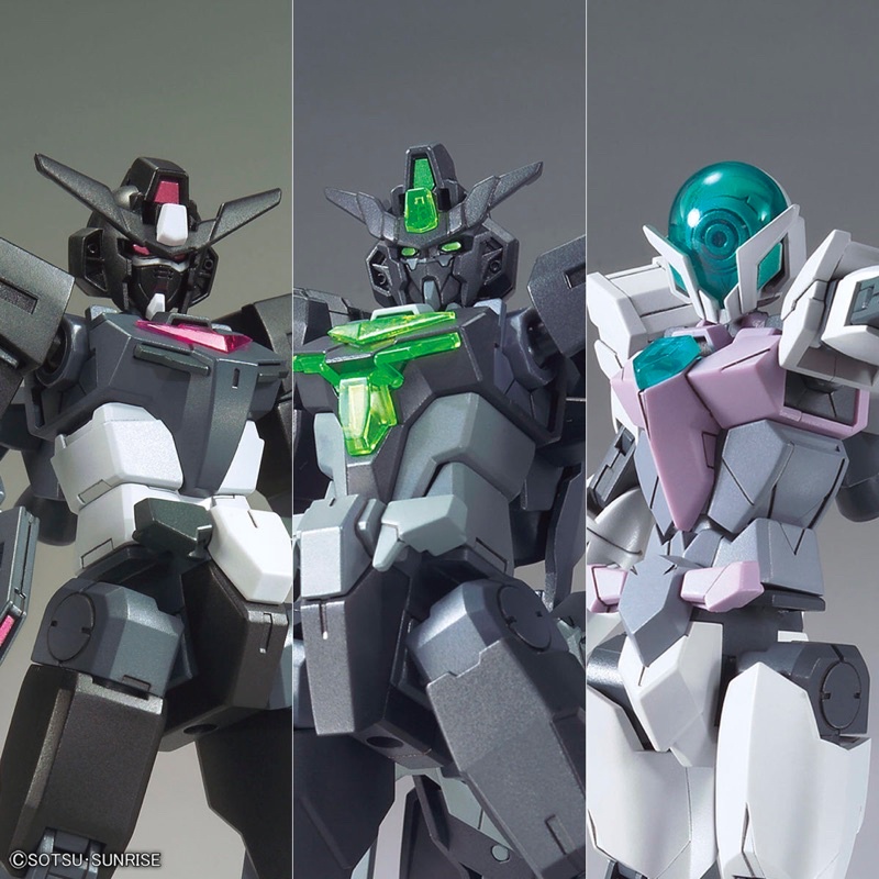 [Pre-order] HG 1/144 Limited Core Gundam & Core Gundam II & Alscore Gundam [Low Visibility Ver.][GBT