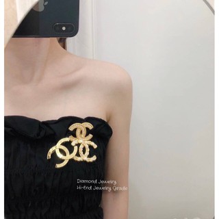 Brooch เข็มกลัดชาแนล หรูหราไฮโซ ดูดี  งานสวยมากกกกก