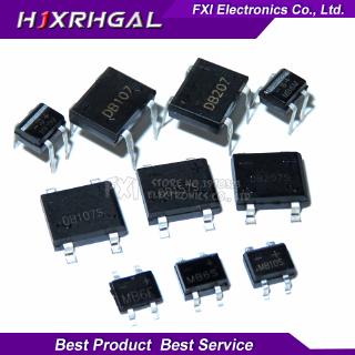 20PCS MB6F MB6S MB10S MB6M DB107S DB157S DB207S DB107 DB207 Rectifier Bridge SOP DIP Bridge Stack 0.5A 1A 600V 1000V