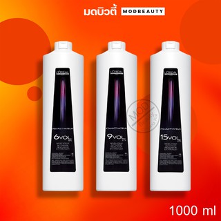 ลอรีอัล ไดอา ไฮโดรเจน เปอร์ออกไซด์ ครีม ผสมน้ำยาย้อมผม  LOreal Professionnel Dia Activateur 1000ml.