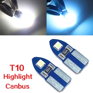 T10 หลอดไฟ Led 194 W5W Chipsets Led สําหรับติดป้ายทะเบียนรถยนต์