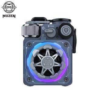 Muzen XOG เครื่องเสียง Cyber Cube Fidget Spinner RGB ลําโพงบลูทูธไร้สาย