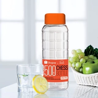 LocknLock ขวดน้ำพลาสติก Chess Water Bottle ความจุ 500 ml. รุ่น HAP816