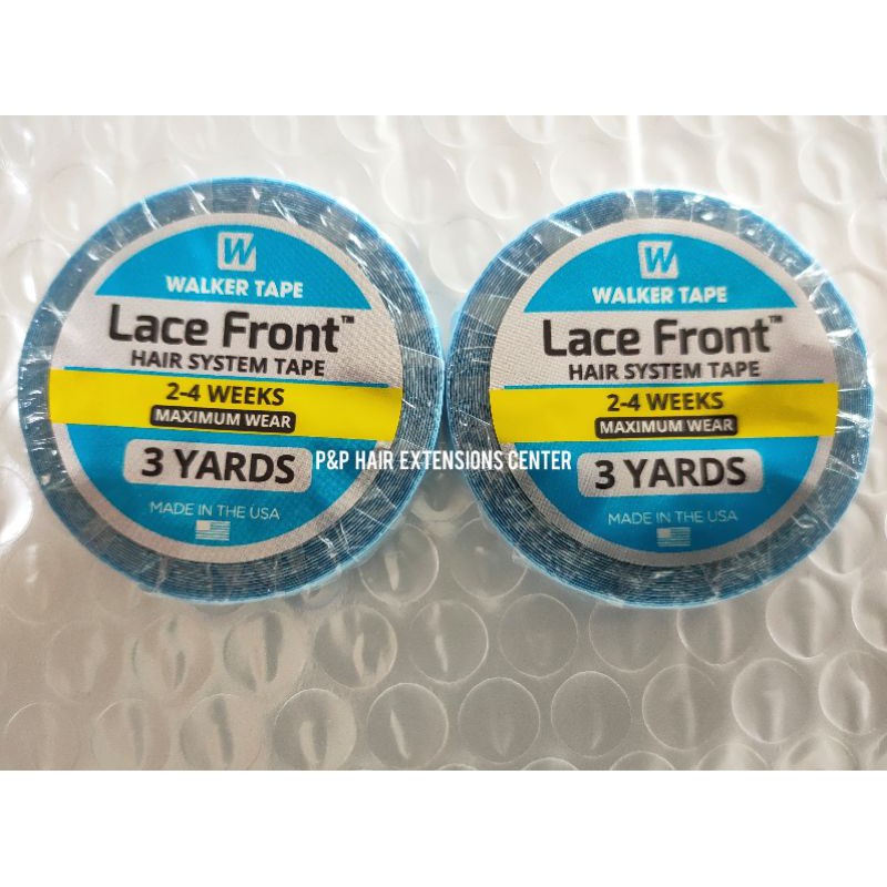 เทปกาวติดวิกผม เทปกาว Walker tape – Lace Front Hair System Tape × 1 ม้วน ความยาว 3 หลา หน้ากว้าง 0.8 เซนติเมตร(0.3 นิ้ว) ราคา ถูกที่สุด ดีลบีเคเค แกลเลอรีภาพที่ 2