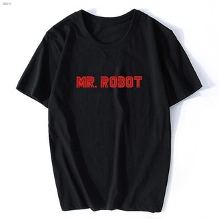 【Size Xs-4Xl-5Xl-6Xl】เสื้อยืดคอกลมแขนสั้นพิมพ์ลาย Mr Robot Fsociety Mr Robot สําหรับผู้ชาย