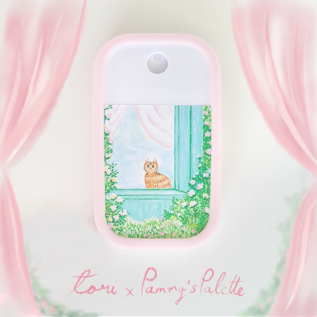 TORIAROMA | Tori Alcohol Spray x Pammy's Palette รุ่น Little Kitten in the rose garden🌷🐈🏡 75% Food Grade กลิ่นหอม