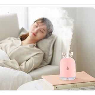 เครื่องพ่นไอน้ำ Air Humidifier Purifier ใช้ไฟ USB