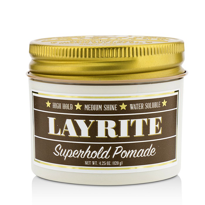 LAYRITE - Superhold Pomade (High Hold, Medium Shine, Water S