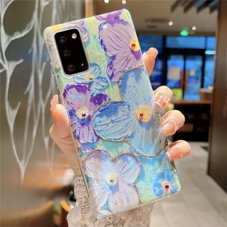 เคสซิลิโคนนิ่ม ลายดอกไม้น่ารัก สําหรับ OPPO Reno8 Reno7 Reno6 Reno5 Reno4 Pro Plus Lite SE Z F