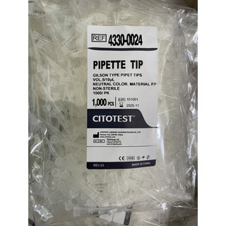 TIP FOR AUTOPIPETTE  WHITE TIPทิปสำหรับใส่เครื่อง