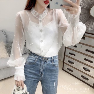 เสื้อผ้าชีฟองเนื้อดี เนื้อผ้าเจ้าหญิงกระดุมเพชร🌺So Lady Chiffon🌺