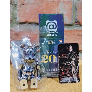 Bearbrick 20th Anniversary Series 43 : Terminator  Be@rbrick🐻🤖