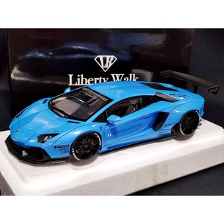 โมเดลรถLamborghiniAventador 1/18 autoart GT Spirit liberty walk lb works โมเดลรถ Lamborghini Aventador  1:18 ราคา OK