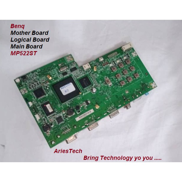 Benq โปรเจคเตอร์กระดานหลักโปรเจคเตอร์บอร์ดแม่ Benq Logical board DLP โปรเจคเตอร์ Benq / MP522ST (ตกแ