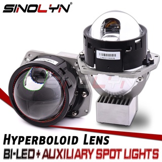 Sinolyn เลนส์โปรเจคเตอร์ไฮเปอร์โบลอยด์ 150W Bi LED 3.0 นิ้ว Hella 3R G5 6000K อุปกรณ์เสริม สําหรับรถยนต์