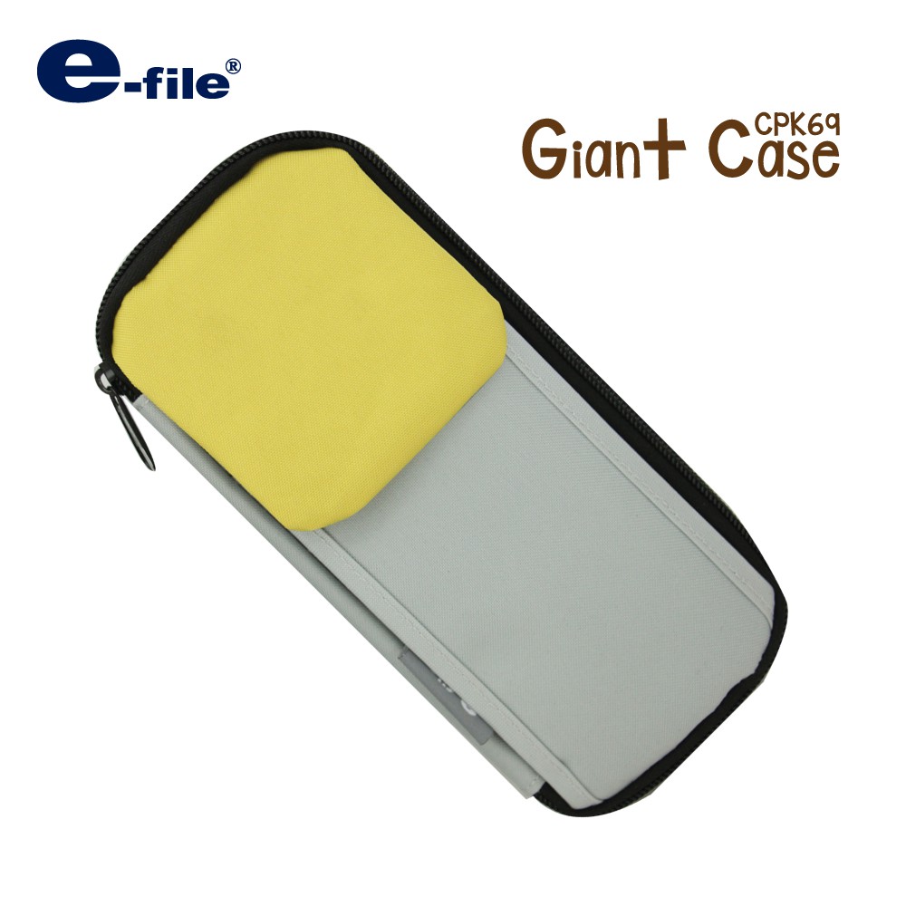 e-file (อี-ไฟล์) กระเป๋า ไจแอนท์ กระเป๋าดินสอ รหัส CPK69 - รูปที่ 4