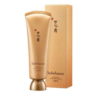 แท้ Sulwhasoo Overnight Vitalizing Mask มาส์กบำรุงช่วยเผยผิวหน้าที่ดูกระจ่างใส บำรุงผิวให้กลับดูมีชีวิตชีวา